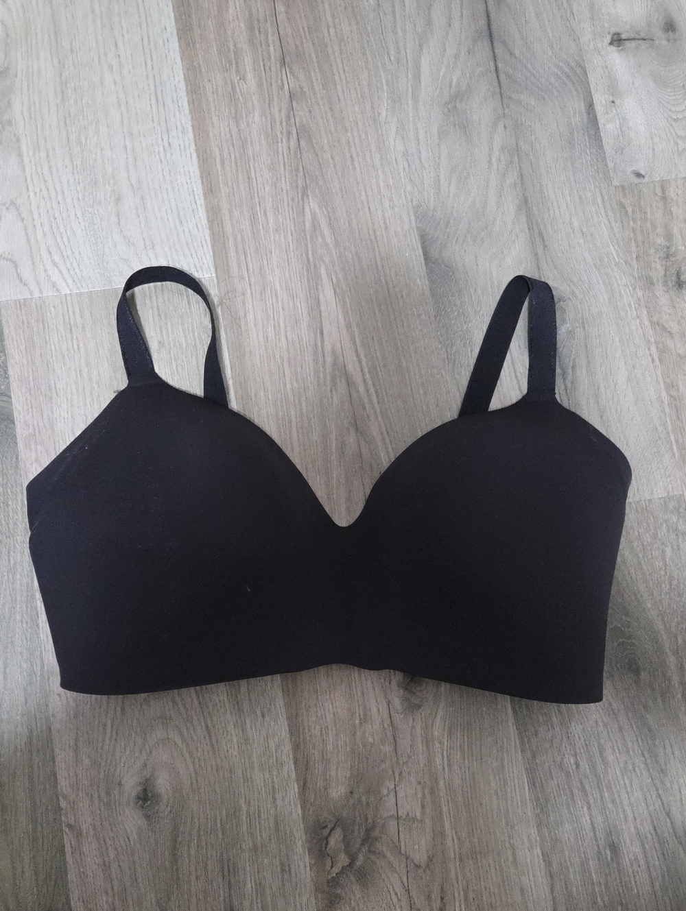 knix Smooth Seamless Black Everyday Bra